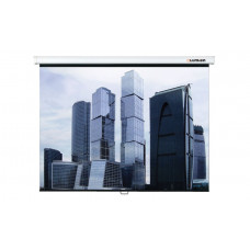 [LEP-100102] Настенный экран Lumien Eco Picture 180х180 см Matte White восьмигранный корпус, возможность потолочн./настенного крепления, уровень в комплекте, 1:1 (треугольная упаковка)